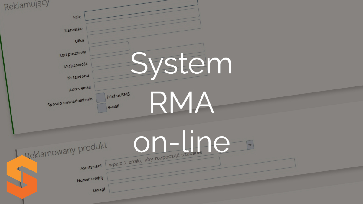 System RMA on-line