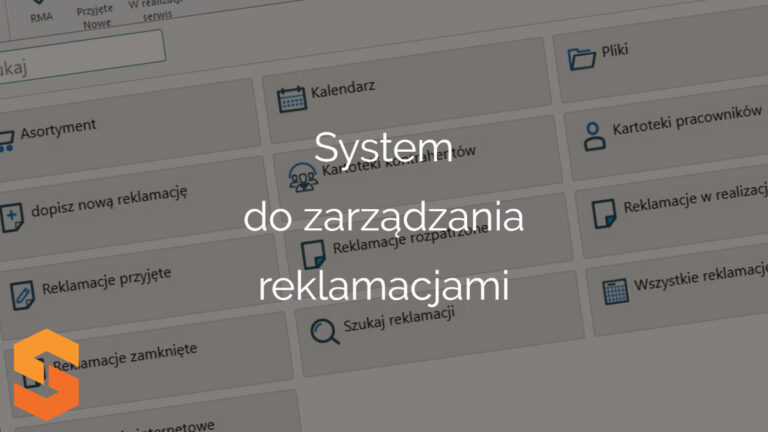 System do zarządzania reklamacjami